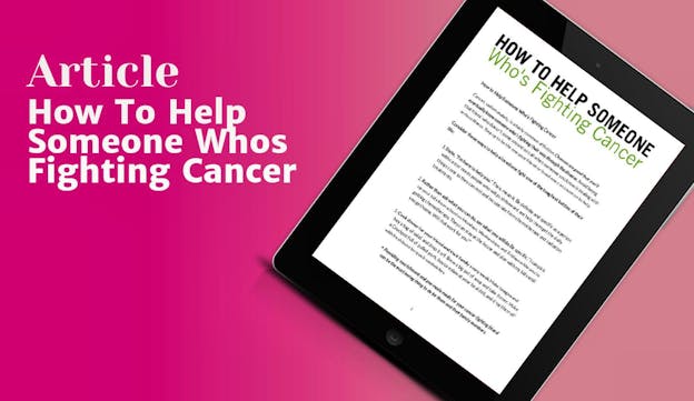 PLR Articles Blog Posts How To Help Someone Whos Fighting Cancer plr-articles-blog-posts-how-to-help-someone-whos-fighting-cancer