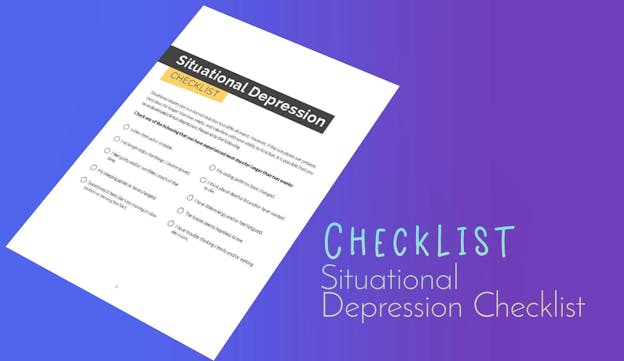 PLR Checklists - Situational Depression Checklist - PLR.me