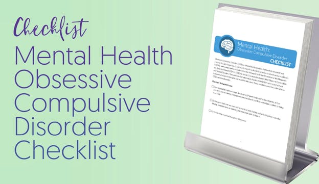 PLR Checklists - Mental Health Obsessive Compulsive Disorder Checklist ...