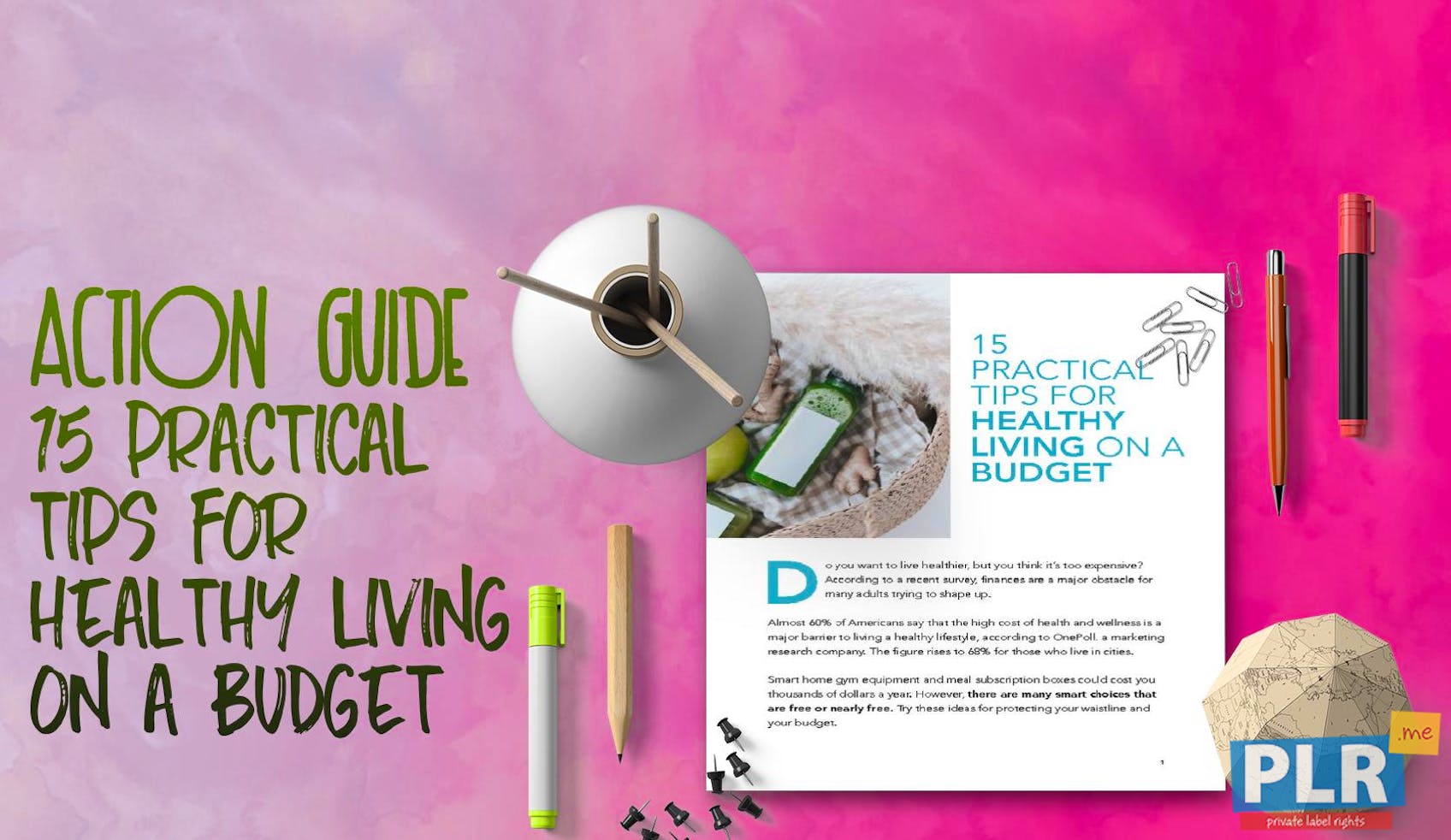 Cashing in Big on the Health and Wellness Industry PLR eBook