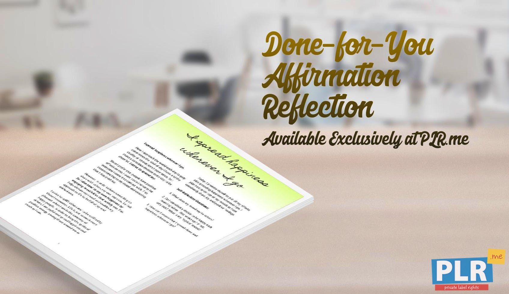 Plr Affirmation Reflections I Spread Happiness Wherever I Go Plr Me Plr Affirmation Reflections I Spread Happiness Wherever I Go Plr Me