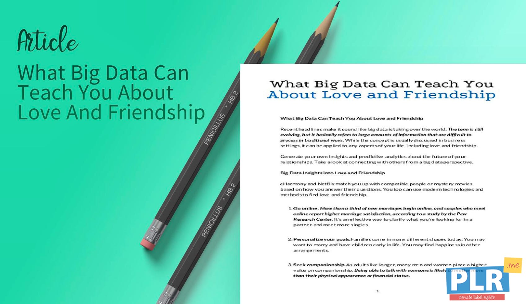 Plr Articles Blog Posts What Big Data Can Teach You About Love And Friendship Plr Me Plr Articles Blog Posts What Big Data Can Teach You About Love And Friendship Plr Me