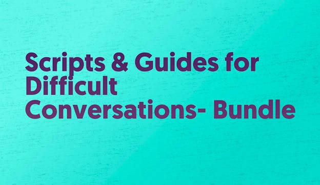 Scripts & Guides for Difficult Conversations- PLR Bundle - Get 9 Done ...